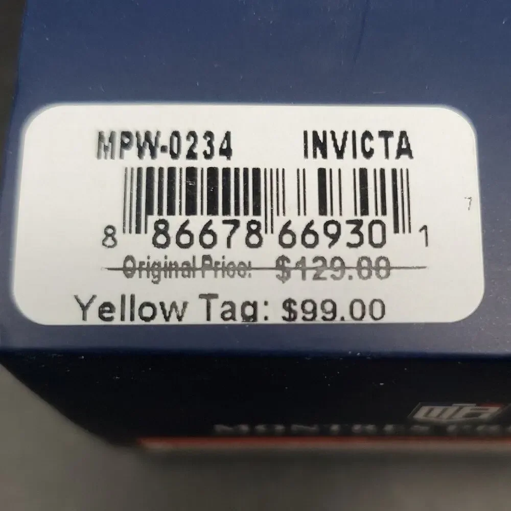 Montres Prestige x Invicta MPW-0234 Women's Gold Crystal Watch 28mm NWT
